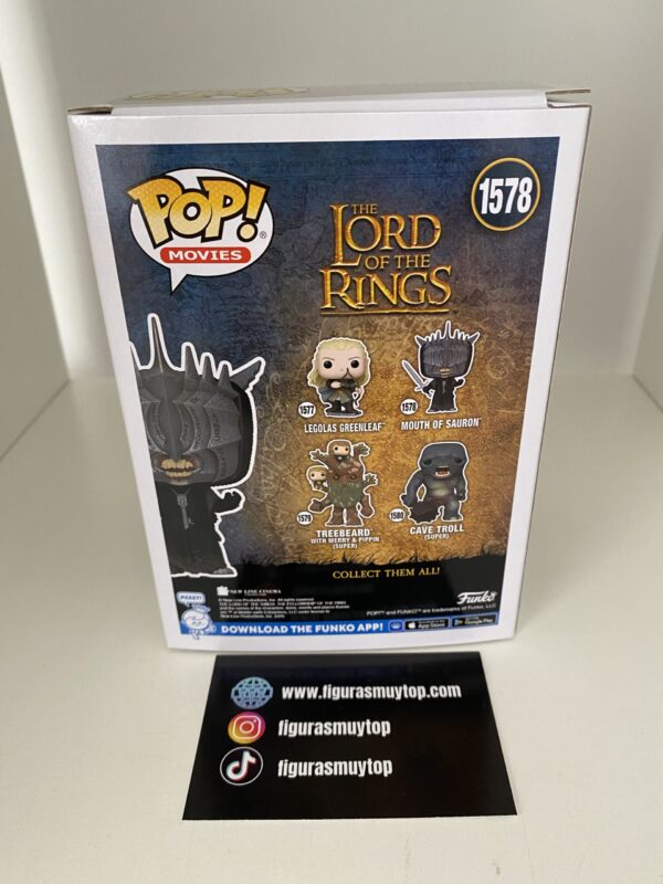 Funko Figura POP El Señor de los Anillos Mouth of Sauron 1578 - Imagen 4