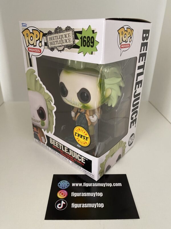 Funko Figura POP Beetlejuice 2 - Beetlejuice 1689 CHASE - Imagen 2