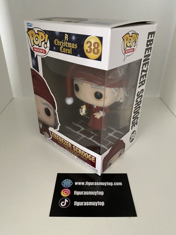 Funko Figura POP Cuento de Navidad Ebenezer Scrooge 38 - Imagen 2