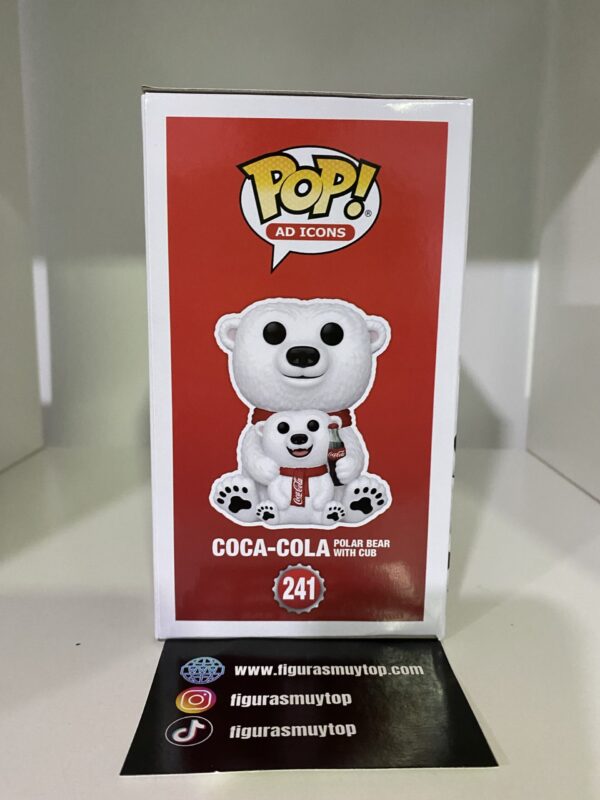 Funko Figura POP Coca-Cola Polar Bear with Cub 241 - Imagen 3