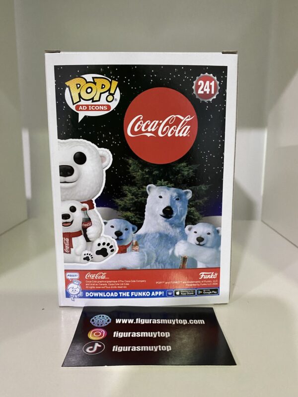 Funko Figura POP Coca-Cola Polar Bear with Cub 241 - Imagen 4