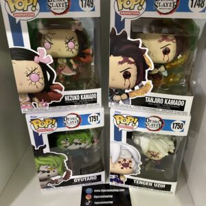 Funko Figura POP Demon Slayer Kimetsu no Yaiba bundle SET DE 4 NUEVA OLEADA