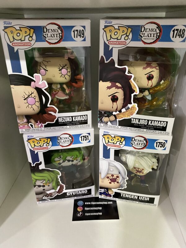 Funko Figura POP Demon Slayer Kimetsu no Yaiba bundle SET DE 4 NUEVA OLEADA