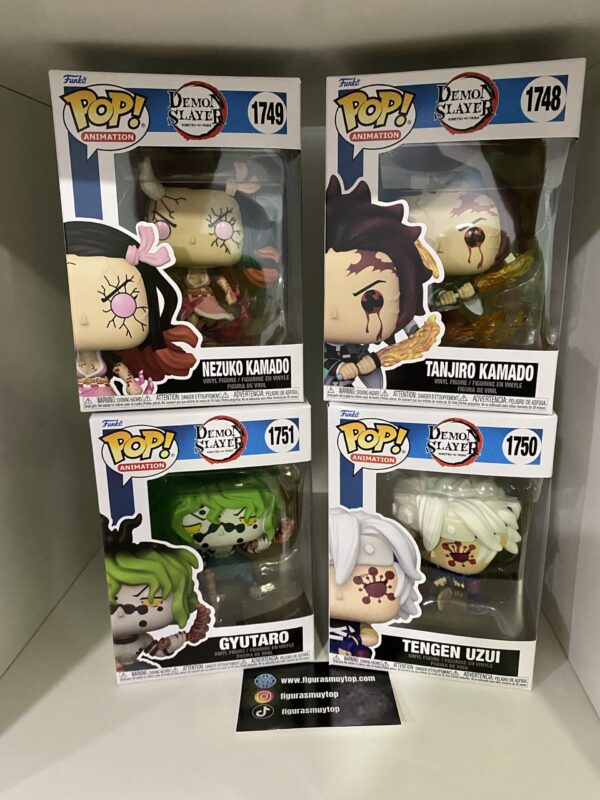 Funko Figura POP Demon Slayer Kimetsu no Yaiba bundle SET DE 4 NUEVA OLEADA - Imagen 2