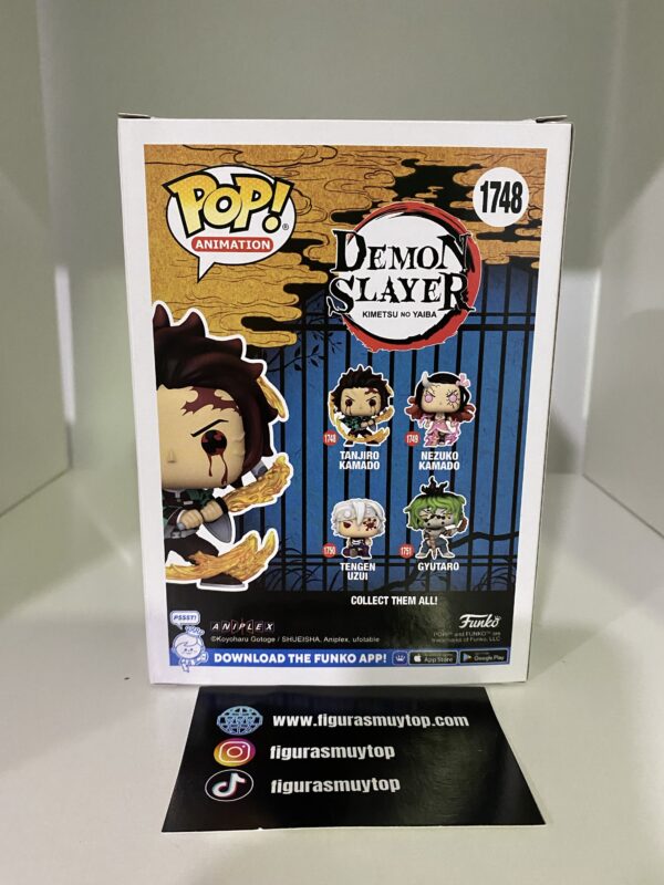 Funko Figura POP Demon Slayer Kimetsu no Yaiba Tanjiro Kamado 1748 - Imagen 4