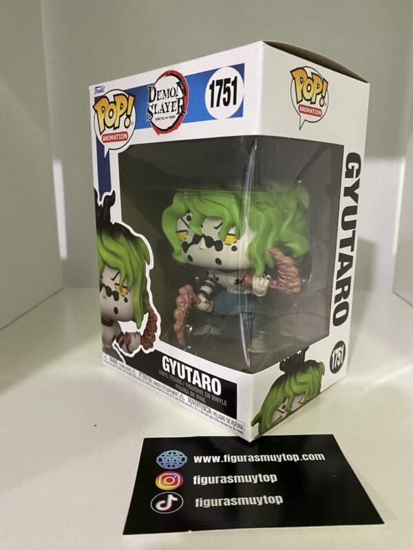 Funko Figura POP Demon Slayer Kimetsu no Yaiba Gyutaro 1751 - Imagen 2