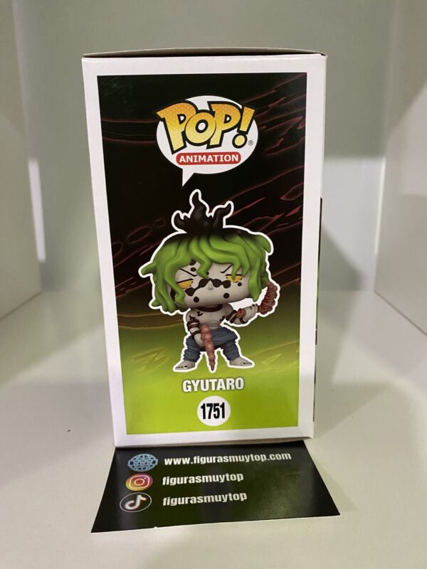 Funko Figura POP Demon Slayer Kimetsu no Yaiba Gyutaro 1751 - Imagen 3