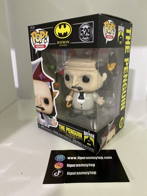 Funko Figura POP DC Comics Batman Returns The Penguin 529 el pingüino - Imagen 2