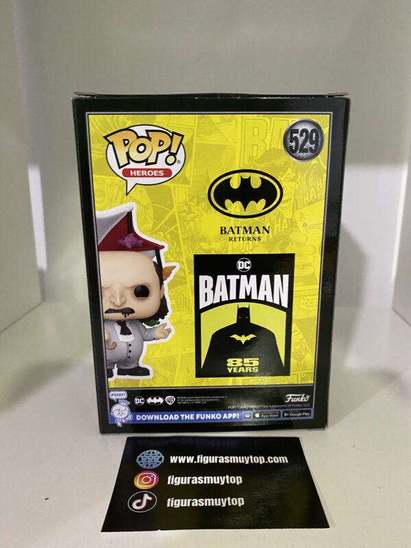 Funko Figura POP DC Comics Batman Returns The Penguin 529 el pingüino - Imagen 4