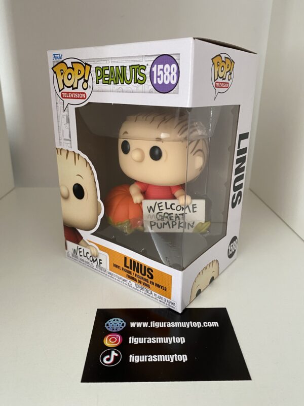 Funko Figura POP Peanuts Linus 1588 halloween - Imagen 3