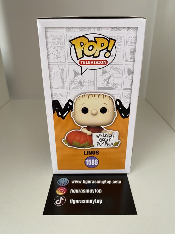 Funko Figura POP Peanuts Linus 1588 halloween - Imagen 4