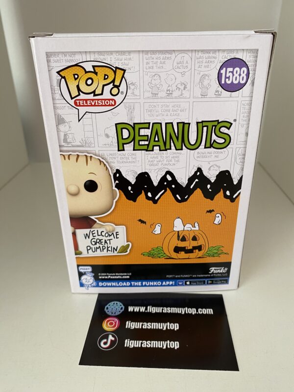 Funko Figura POP Peanuts Linus 1588 halloween - Imagen 5