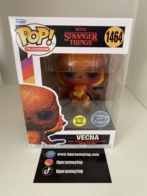 Funko POP Vecna 1464 Stranger things glows in the dark - Imagen 2