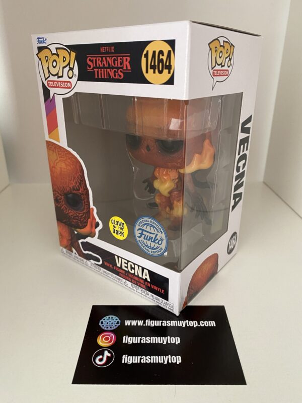 Funko POP Vecna 1464 Stranger things glows in the dark - Imagen 3
