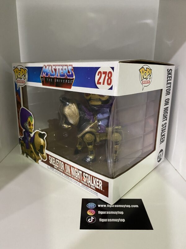 Funko POP Skeletor on night stalker 278 masters of the universe - Imagen 3