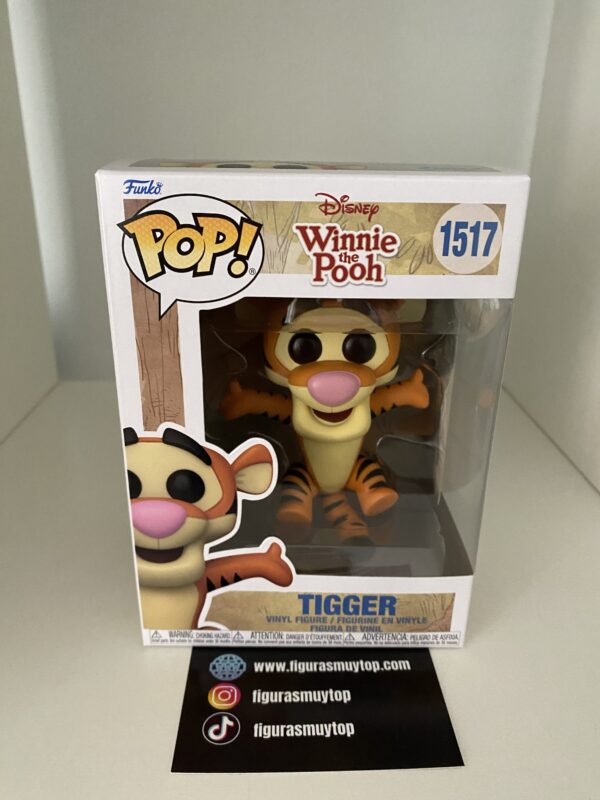 Funko Figura POP Disney Winnie the Pooh Tigger 1517 - Imagen 2