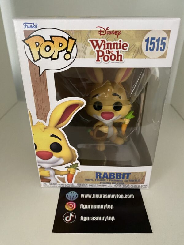 Funko Figura POP Disney Winnie the Pooh Rabbit 1515 - Imagen 2