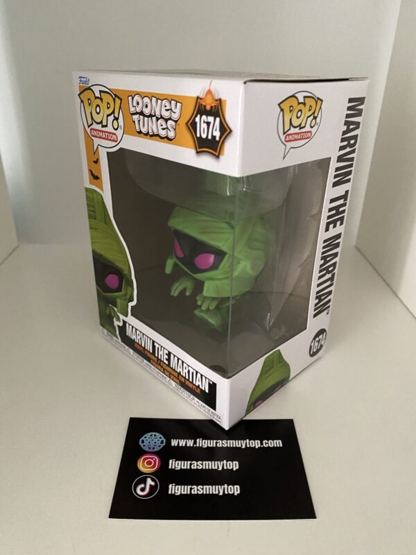 Funko Figura POP Looney Tunes Marvin the Martian 1674 - Imagen 3