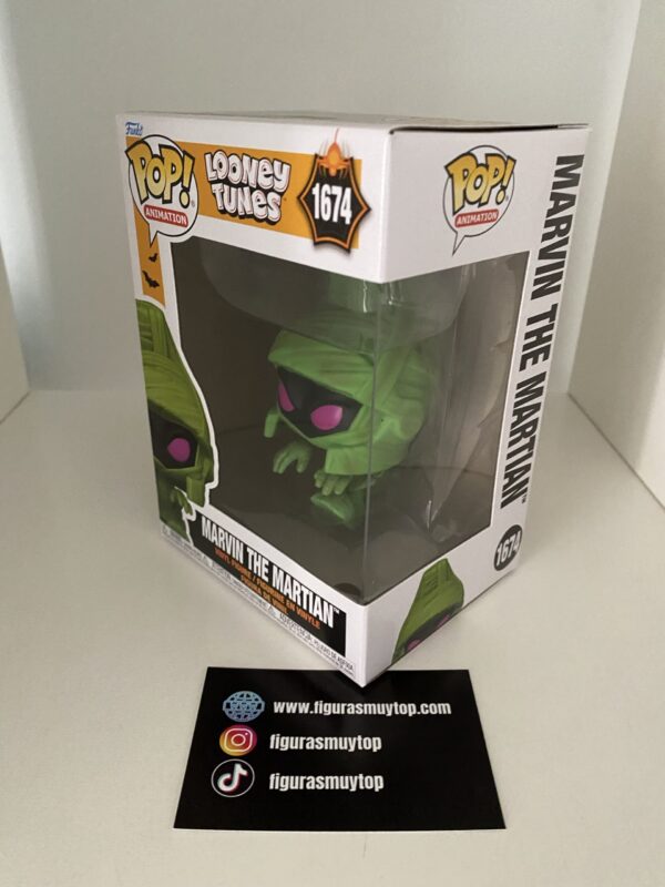 Funko Figura POP Looney Tunes Marvin the Martian 1674 - Imagen 3