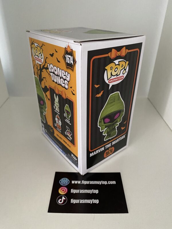 Funko Figura POP Looney Tunes Marvin the Martian 1674 - Imagen 4
