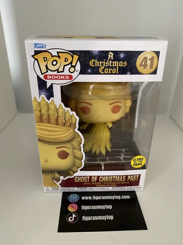 Funko Figura POP Cuento de Navidad Fantasma de las Navidades Pasadas Glows in the dark 41 - Imagen 2