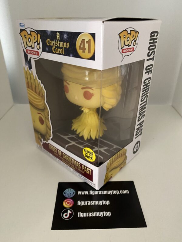 Funko Figura POP Cuento de Navidad Fantasma de las Navidades Pasadas Glows in the dark 41 - Imagen 3