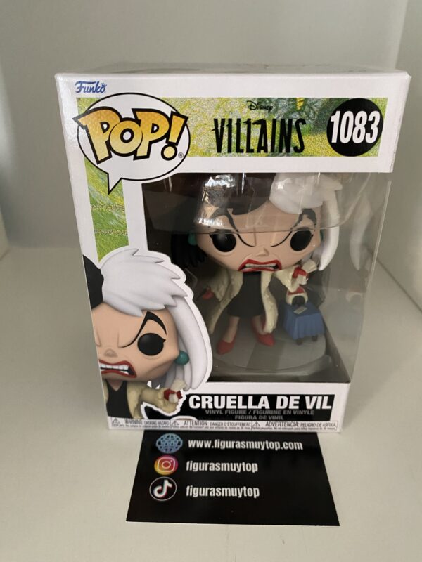 Funko pop villanos Disney Cruella de Vil 1083 - Imagen 5