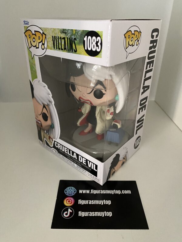 Funko pop villanos Disney Cruella de Vil 1083 - Imagen 2