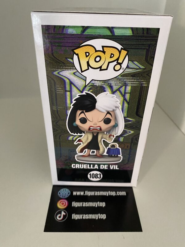 Funko pop villanos Disney Cruella de Vil 1083 - Imagen 3