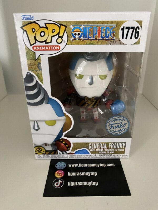 Funko POP! EXCLUSIVO  One Piece General Franky 1776 - Imagen 2