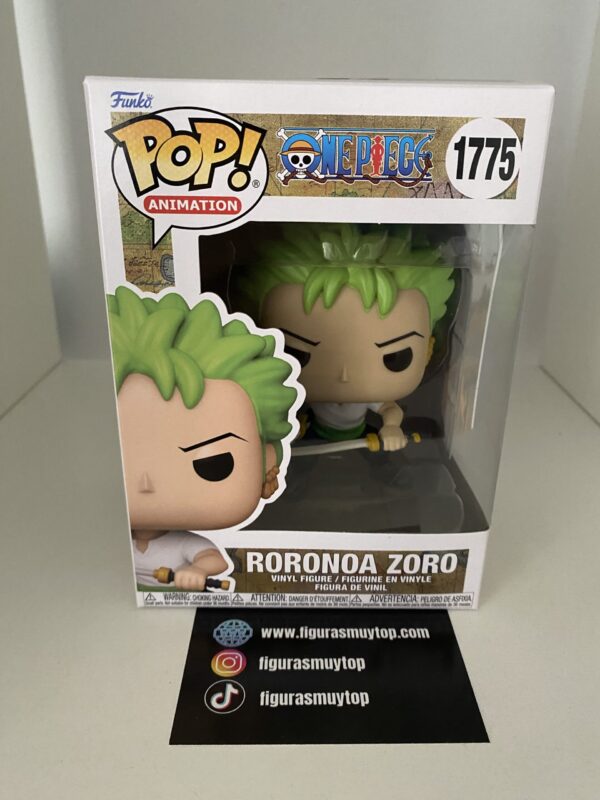 Funko Figura POP One Piece Roronoa Zoro 1775 - Imagen 2