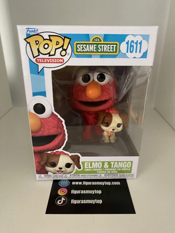 Funko Barrio Sésamo Figura POP Sesame Street Elmo y Tango 1611 - Imagen 2