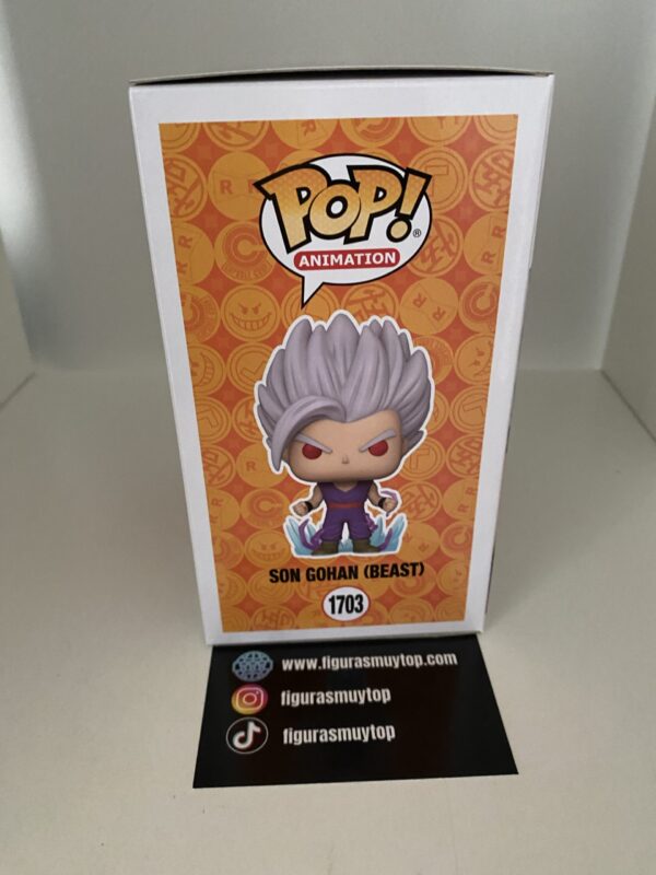 Funko Figura POP Dragon Ball Super Super Hero Gohan Beast 1703 - Imagen 4
