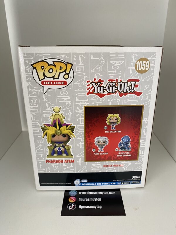 Funko POP Pharaoh Atem 1059 yu-gi-oh! DELUXE - Imagen 4