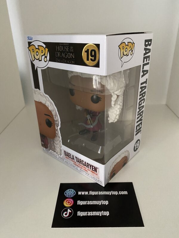 Funko Figura POP La Casa del Dragon 3 Bella Targaryen 19 House of dragon - Imagen 3