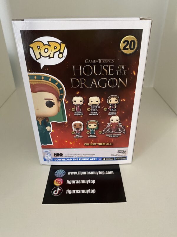 Funko Figura POP Game of Thrones House of the Dragon Alicent Hightower 20 - Imagen 5