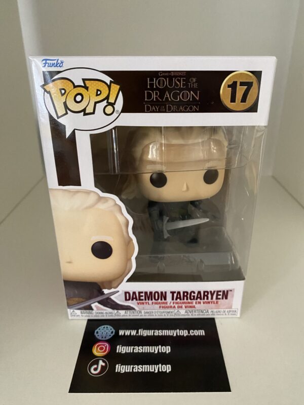 Funko Figura POP Game of Thrones House of the Dragon Daemon Targaryen 17 - Imagen 2