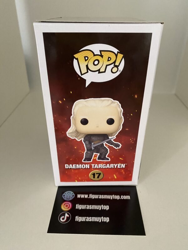 Funko Figura POP Game of Thrones House of the Dragon Daemon Targaryen 17 - Imagen 4