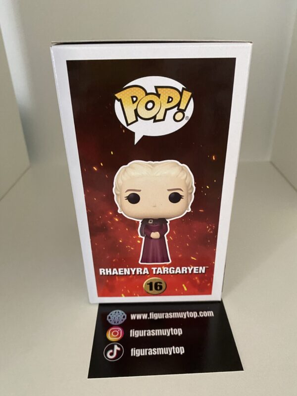 Funko Figura POP La Casa del Dragon 3 Rhaenyra Targaryen 16 house of dragon - Imagen 4