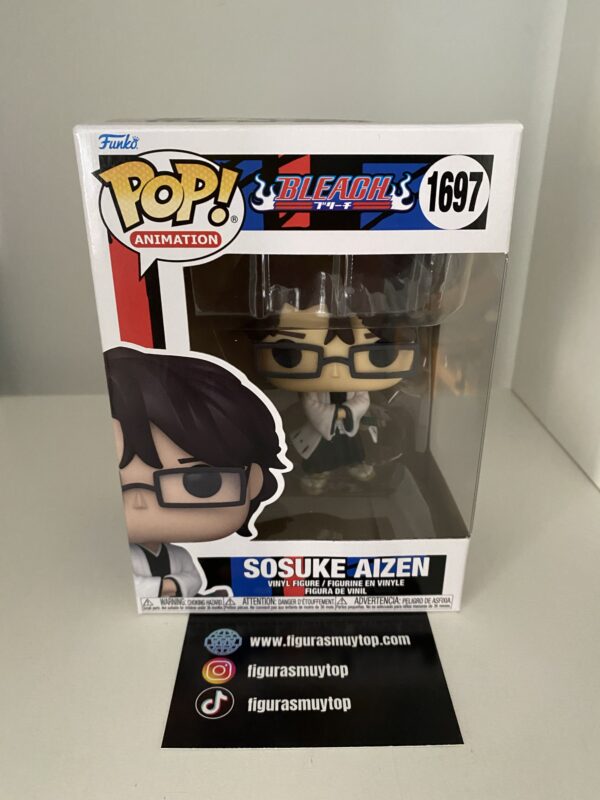 Funko Figura POP Bleach Sosuke Aizen 1697 - Imagen 2