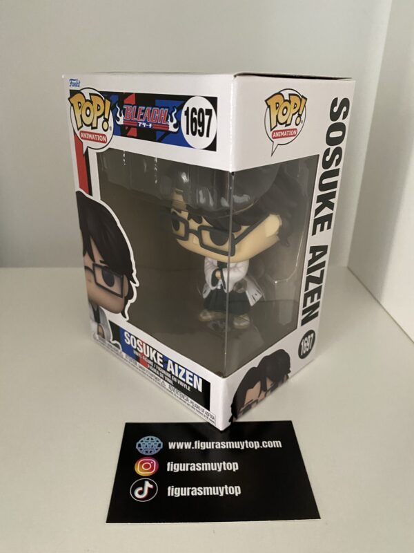 Funko Figura POP Bleach Sosuke Aizen 1697 - Imagen 3