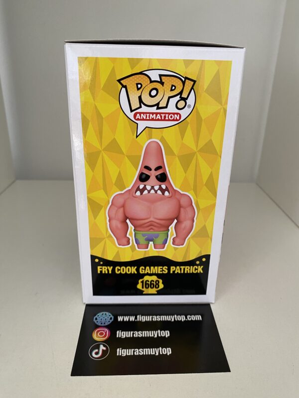 Funko Figura POP Bob Esponja Fry Cook Game Patrick 1668 - Imagen 4