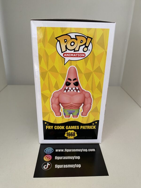 Funko Figura POP Bob Esponja Fry Cook Game Patrick 1668 - Imagen 4