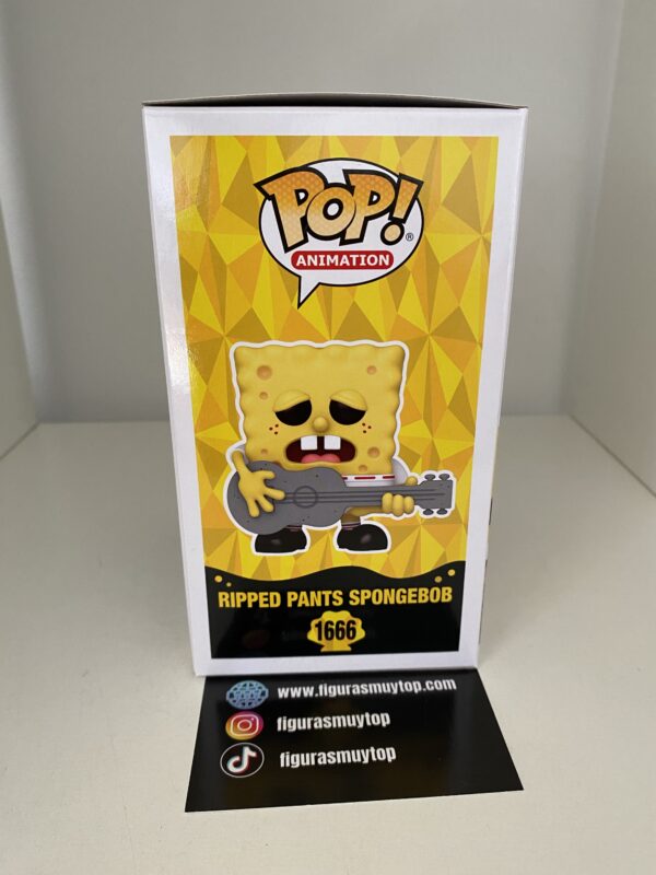 Funko Figura POP Bob Esponja Spongebob Ripped Pants 1666 - Imagen 4