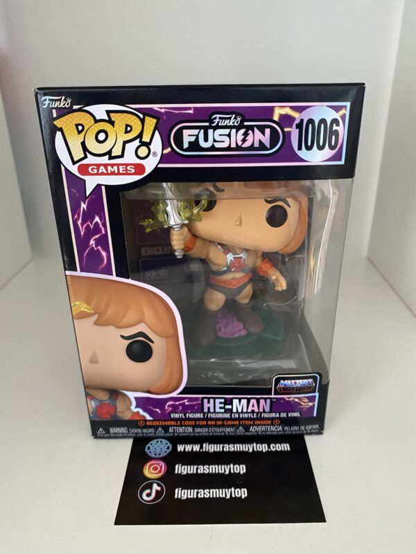Funko Figura POP Funko Fusion Masters of the Universe He-Man 1006 - Imagen 2