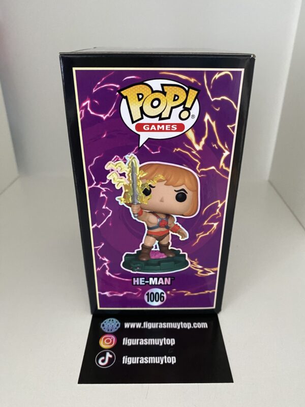 Funko Figura POP Funko Fusion Masters of the Universe He-Man 1006 - Imagen 4