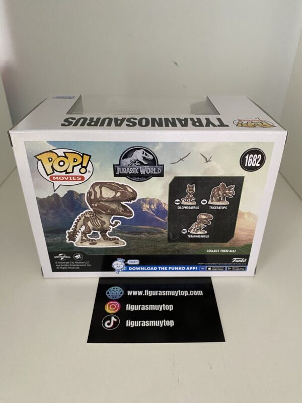 Funko Figura POP Jurassic World Tyrannosaurus 1682 - Imagen 5