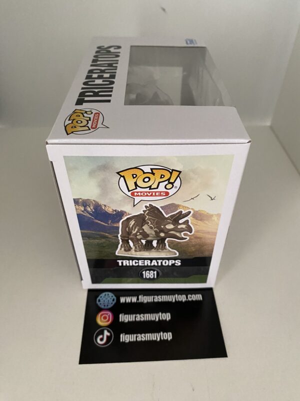 Funko Figura POP Jurassic World Triceratops 1681 - Imagen 3