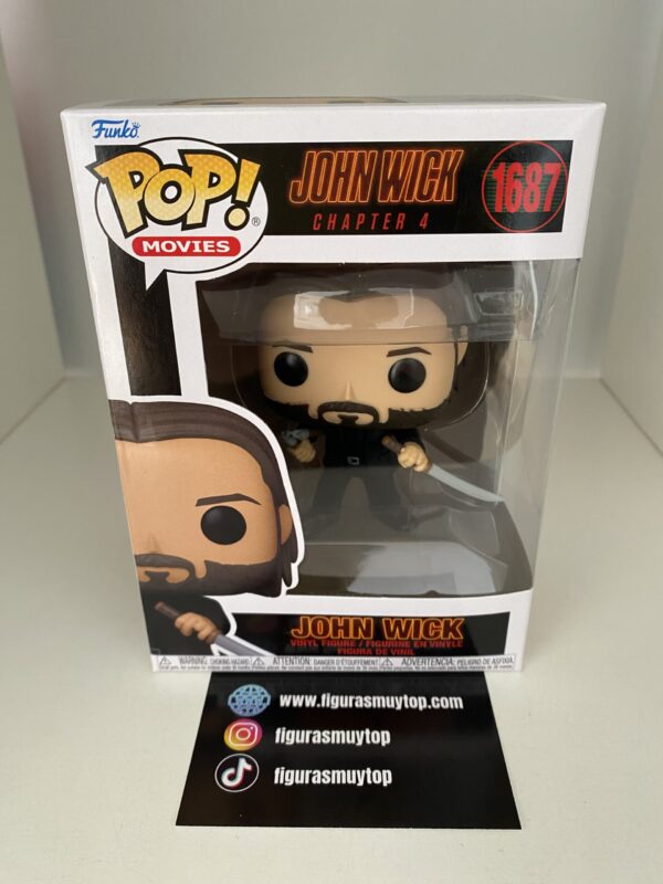 Funko Figura POP John Wick John Wick 4 - John Wick 1687 - Imagen 2