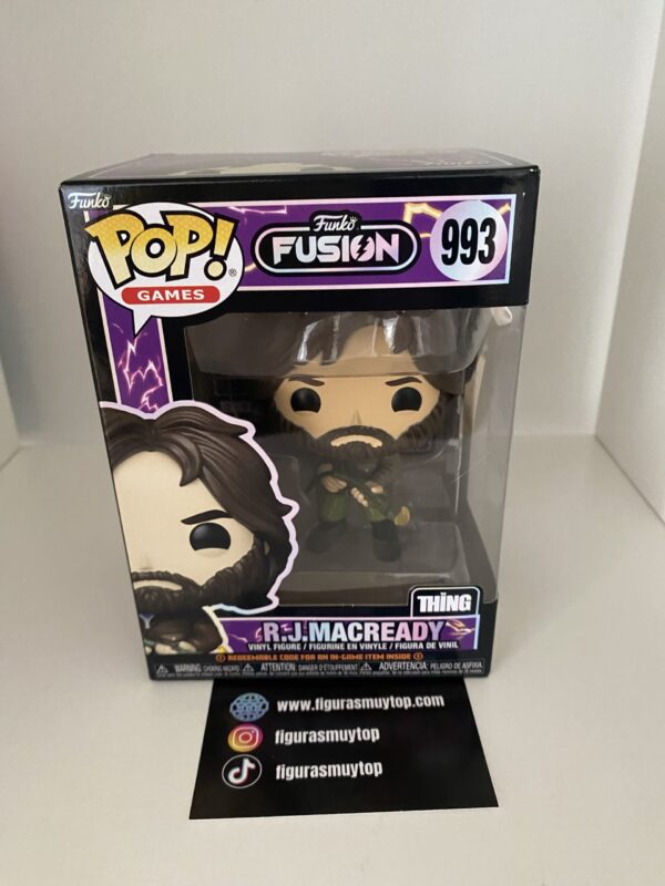 Funko Figura POP Funko Fusion La Cosa R.J. MacReady 993 The thing - Imagen 2